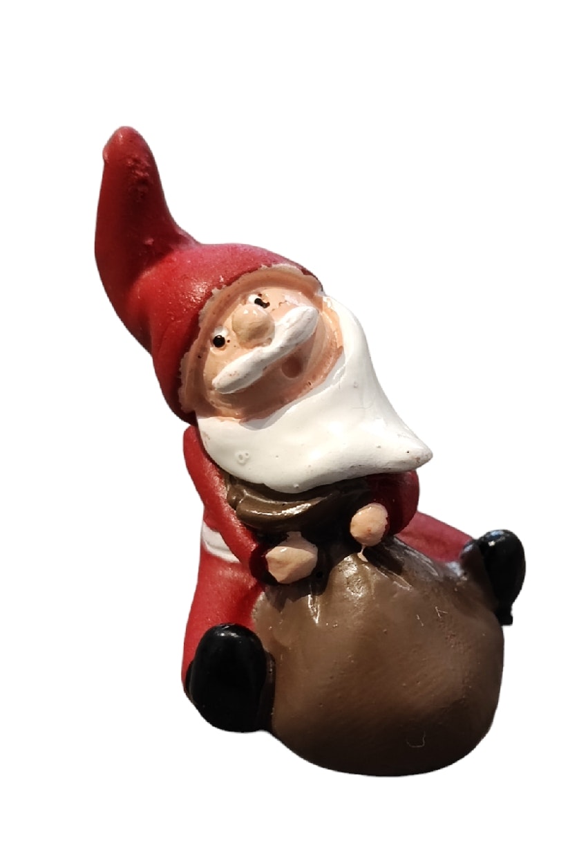 Tomte med säck, modell 1