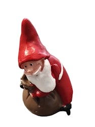 Tomte med säck, modell 3