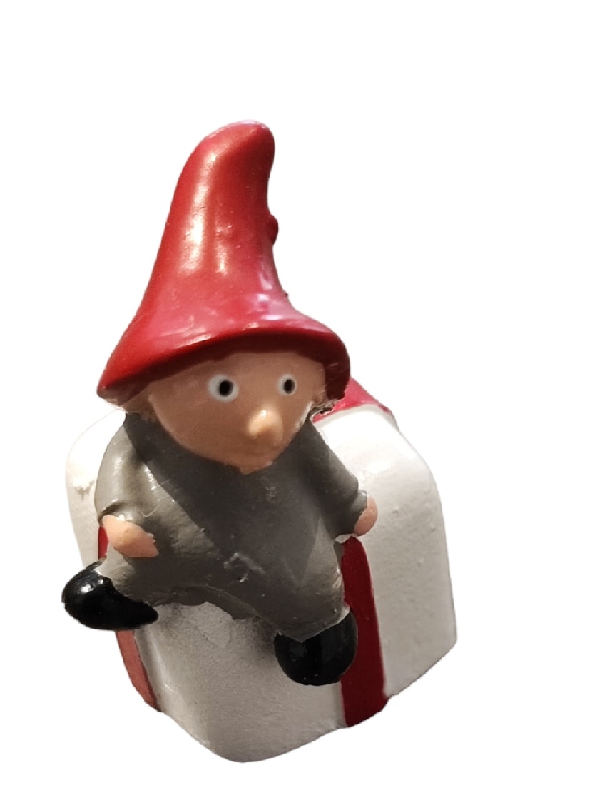 Tomtenisse på julklapp