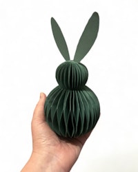 Hare i papp, grön mellan
