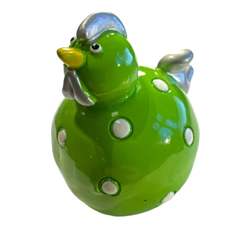 Påskhöna, grön stor