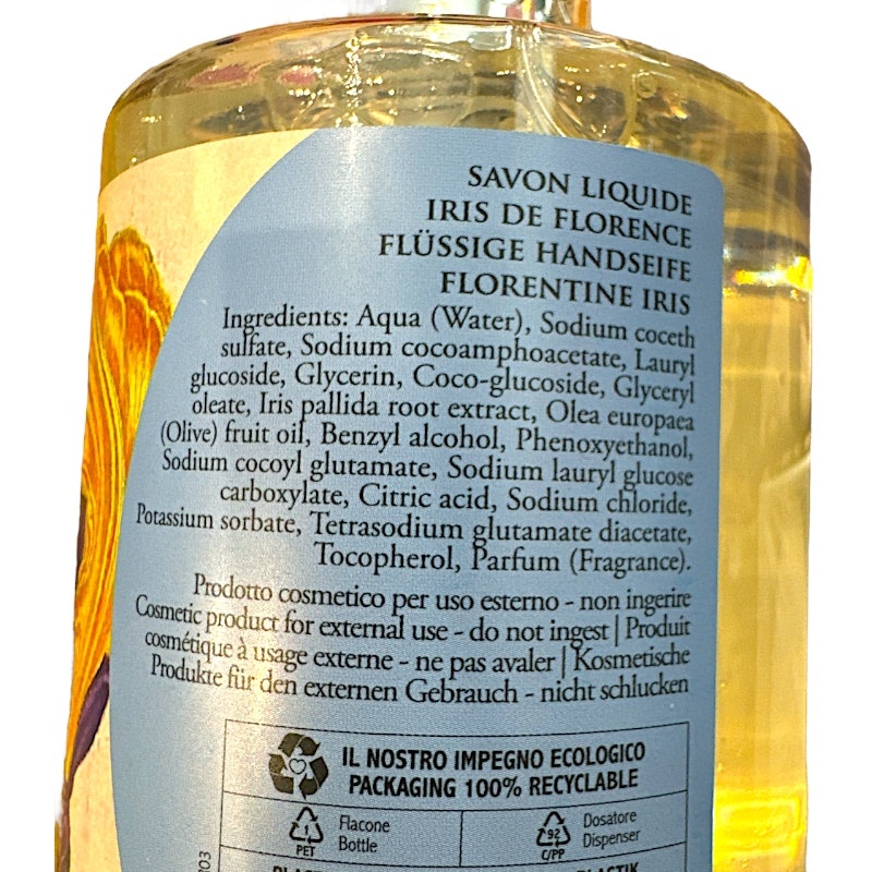 Handtvål, Iris