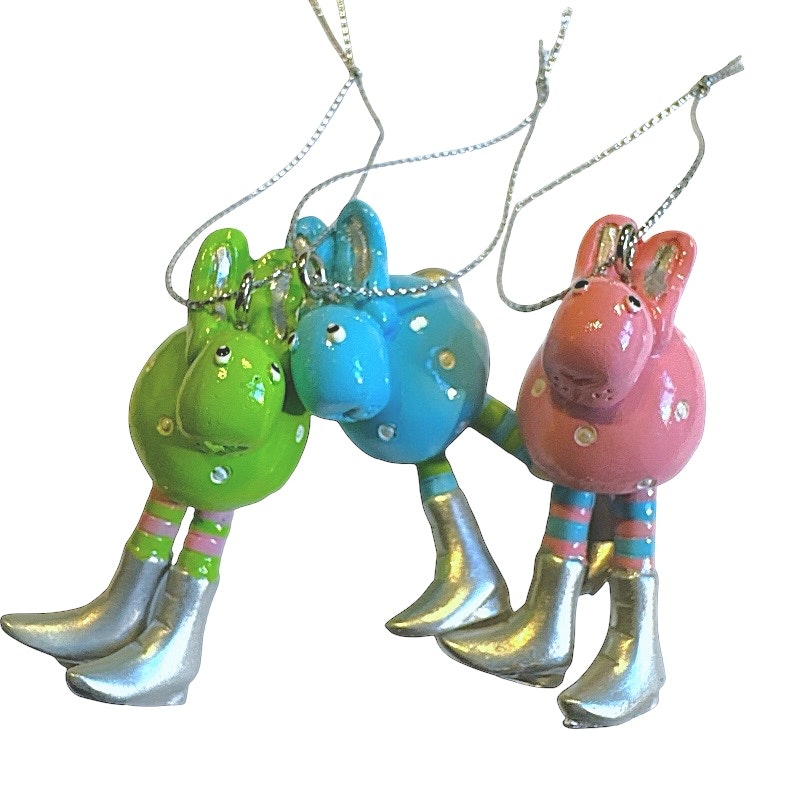 Påskhare hängande, 3-pack