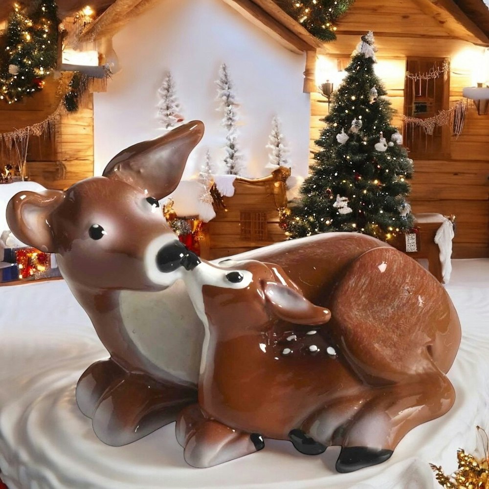 Bambi med kid