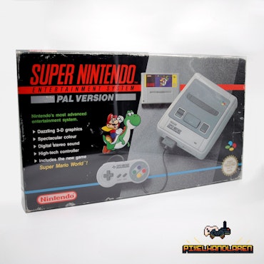 SNES Super Nintendo Entertainment System CiB (EUR) - Starter Pack