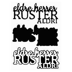Eldre herrer m/skygge