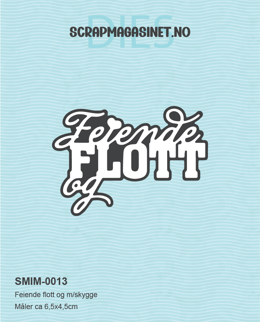 Feiende flott m/skygge