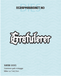Gratulerer goth m/skygge