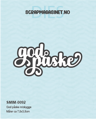 God påske m/skygge