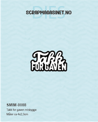 Takk for gaven m/skygge