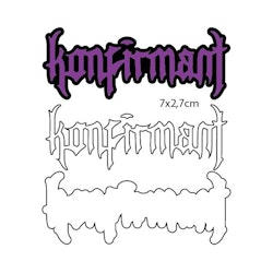 Konfirmant goth m/skygge