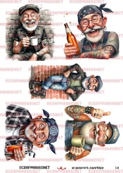 Papirklipp 14 - Biker