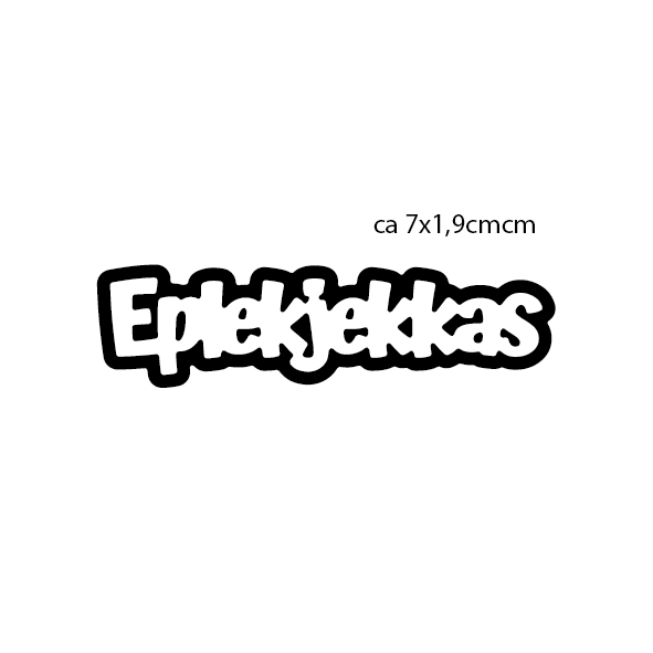 Forhåndsbestilling - Eplekjekkas m/skygge