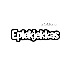 Forhåndsbestilling - Eplekjekkas m/skygge