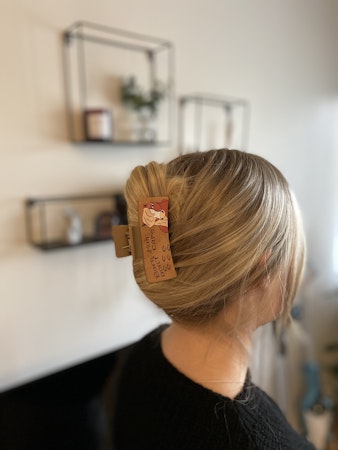 Hårklämma Stor "Barn Hair"