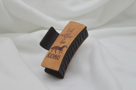 Hårklämma Stor "Riding"