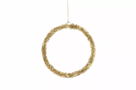 Ring Glaspärlor Guld