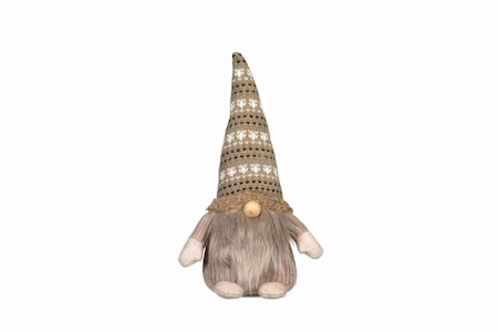 Tomte Natur Sittande