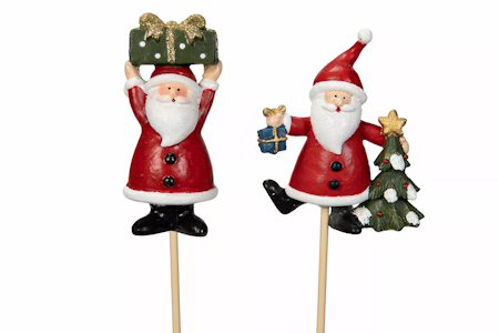Tomte Gran/Paket Mix Stick Poly