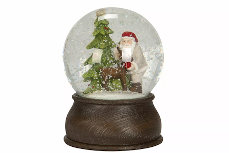 Snöglob Tomte/Rådjur Poly