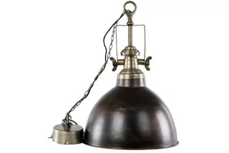 Taklampa Baron Antik Brun
