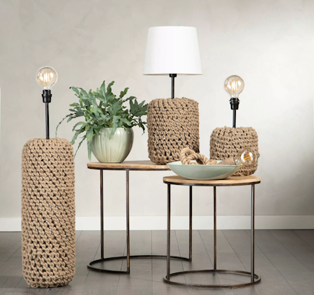 Lampfot Coast Jute Natur