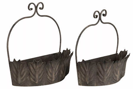 Väggampel Blad Metall