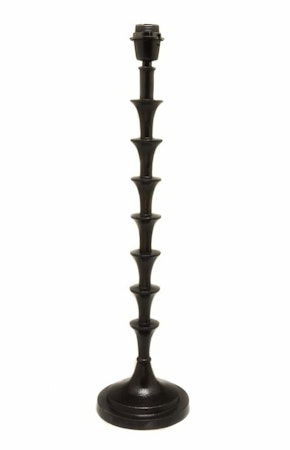 Lily-Champagne Table Lamp Black