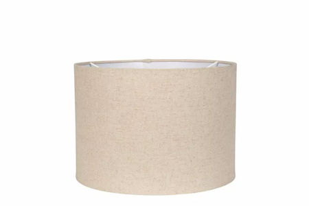 Lampskärm Linne Cylinder Natur