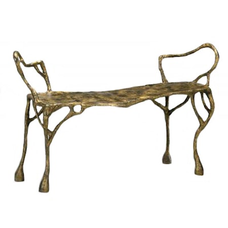 Twig Bench Gold