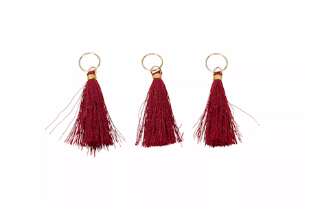 Tassel Lux Vinröd