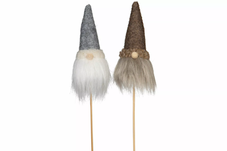 Tomte Stick Grå/Brun Mix