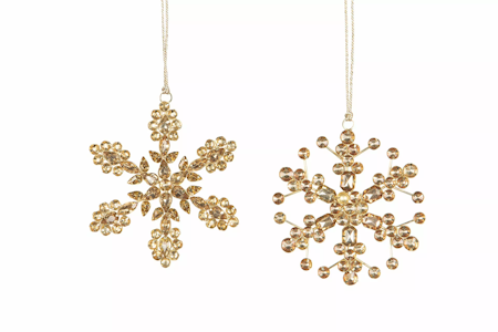 Snöflinga Fiora Guld Mix