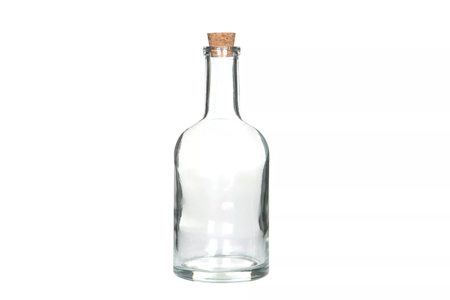 Glasflaska/Kork Klar