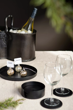 Vinkylare Dubbel Brun/Svart