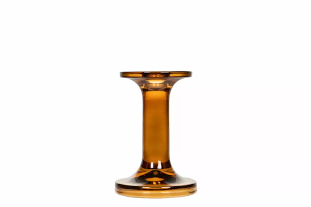 Glasljusstake Stil Amber