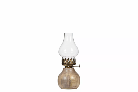 Lampa/Värmeljus Lea Trä Antik/Antik Mässing