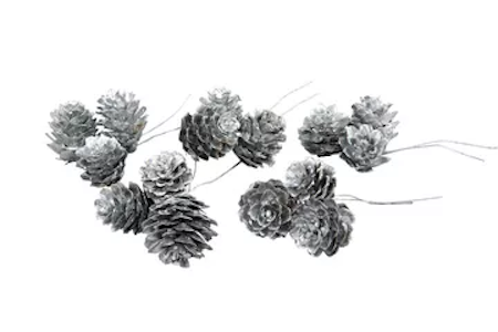 Lärkkotte Trådad Silver