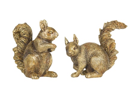 Ekorre Antik Guld Mix Poly