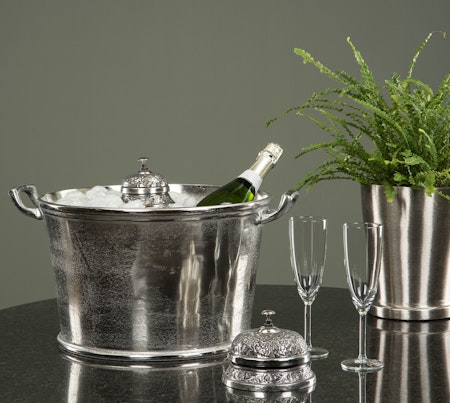 Ringklocka Antik Silver