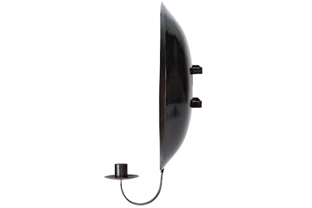 Ljuslampett Globe Grey Onyx
