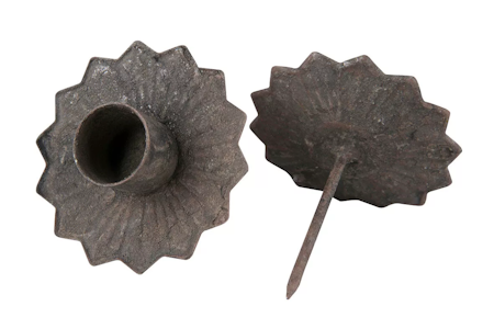 Kronljushållare Stick Nat Metall