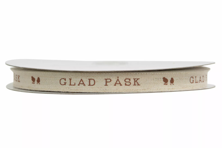 Band Glad Påsk Natur/Brun