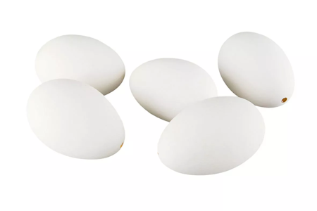 Gåsägg Vita