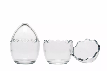 Äggskål Glas Candy