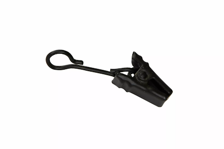 Clip Med Ögla Svart