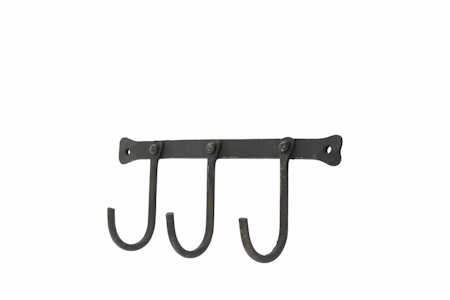 Kroklist 3 Krokar Svart