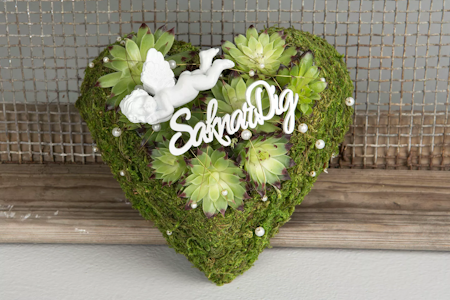 Mosshjärta/Plant Rak
