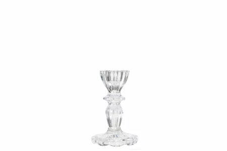 Glasljusstake Elegant Klar