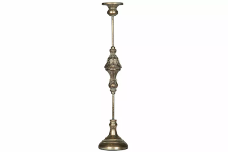 Kron/Blockljusstake Largo Guld